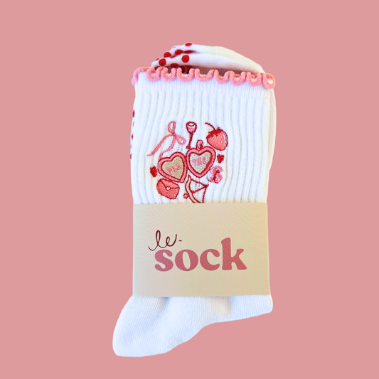 THE SIGNATURE PILATES CREW SOCKS